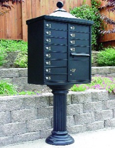 mailboxes commercial custom cluster